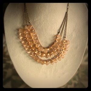 Three strand necklace new no tags.